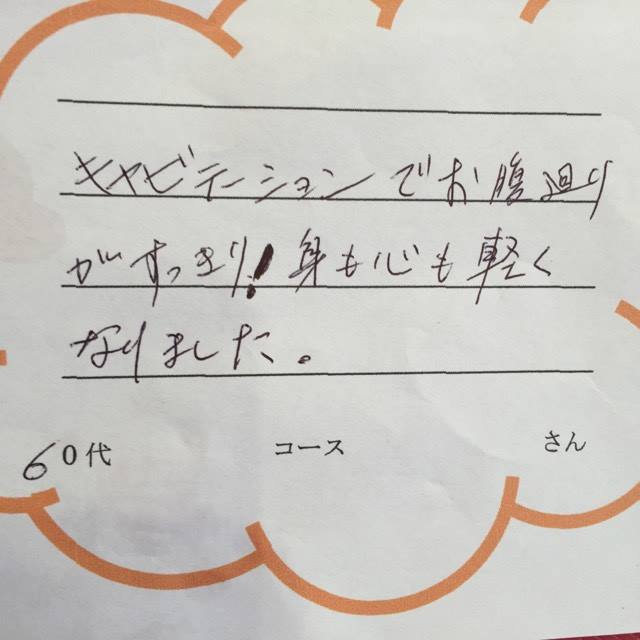 けんじ接骨院患者様の声